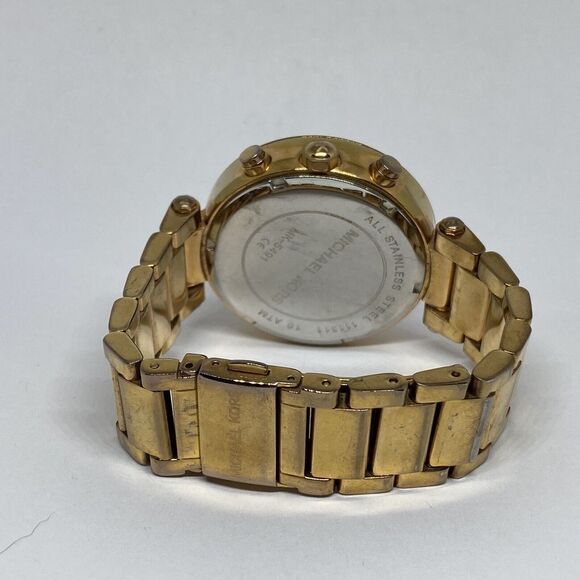 Michael Kors Parker MK5491 Womens Stainless Steel Analog Dial Quartz Watch MP263 - Picture 10 of 12